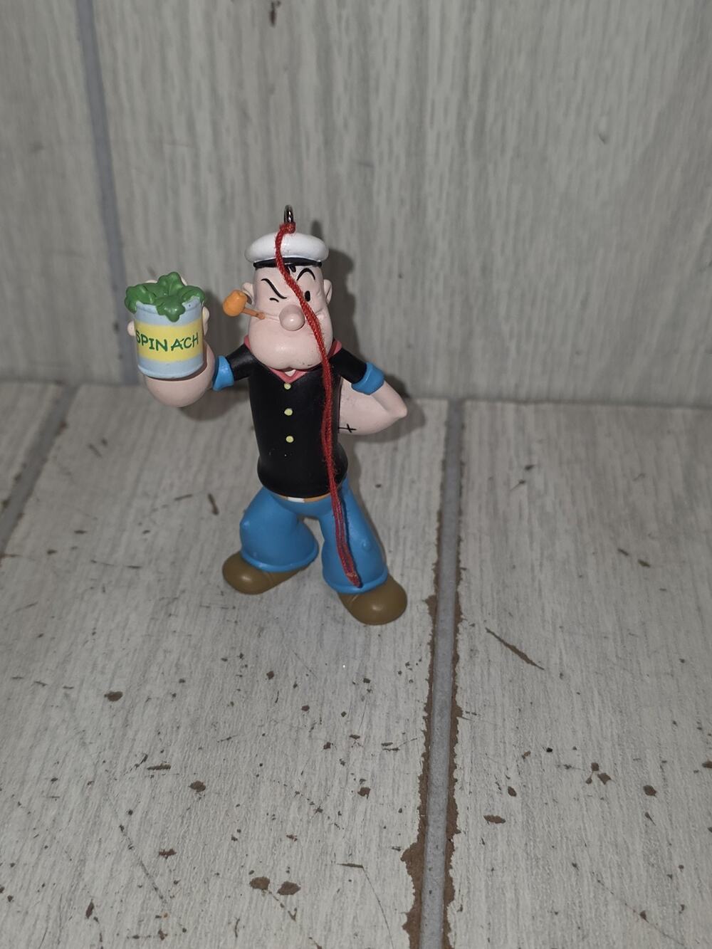 1994 Hallmark Keepsake Ornament Popeye Sailor Man Spinach Vintage Christmas